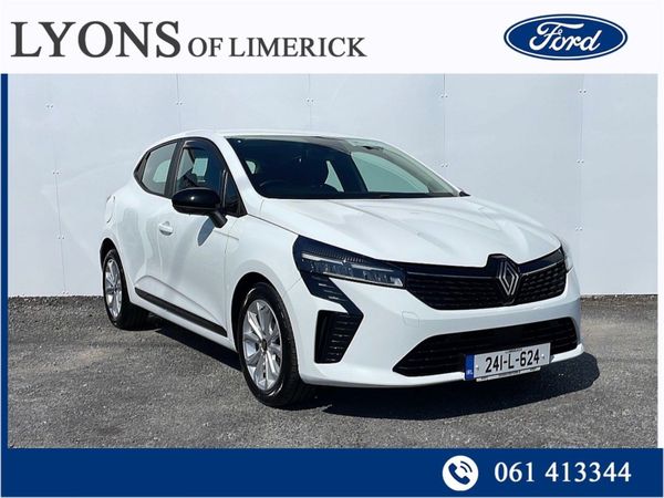 Renault Clio Hatchback, Petrol, 2024, White