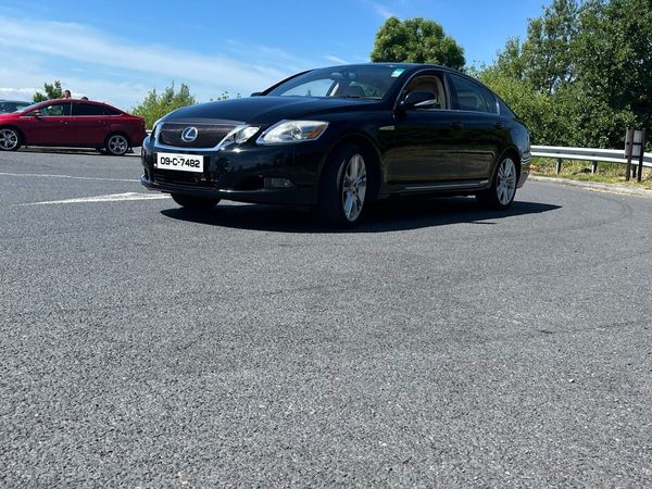 Lexus GS Saloon, Petrol Hybrid, 2009, Black