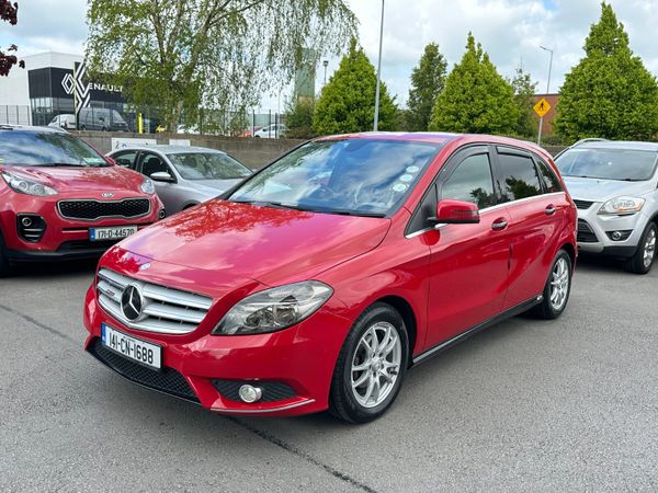 Mercedes-Benz B-Class MPV, Diesel, 2014, Red
