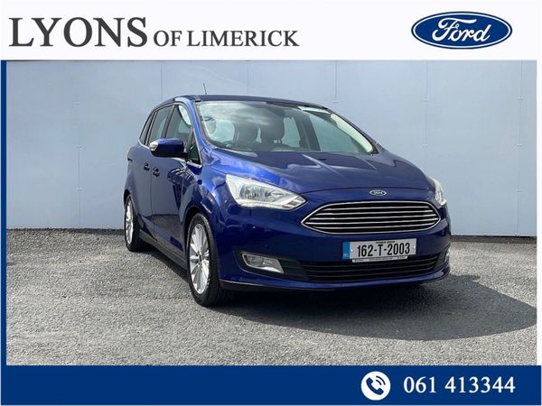 Ford Grand C-Max MPV, Diesel, 2016, Blue