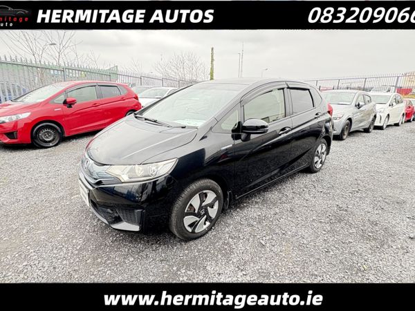 Honda Fit Hatchback, Petrol Hybrid, 2016, Black