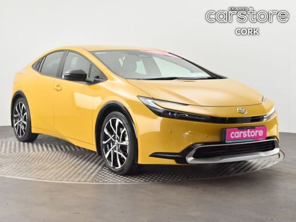 Toyota Prius Hatchback, Petrol Hybrid, 2023, Yellow