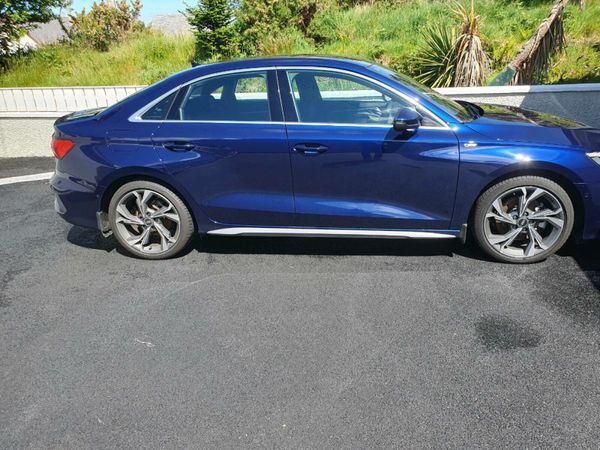 Audi A3 Saloon, Petrol, 2021, Blue