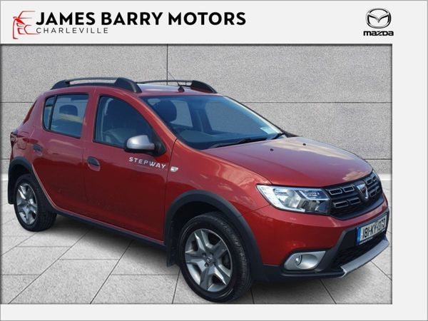 Dacia Sandero Stepway Hatchback, Petrol, 2018, Red