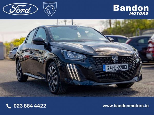 Peugeot 208 Hatchback, Petrol, 2024, Black