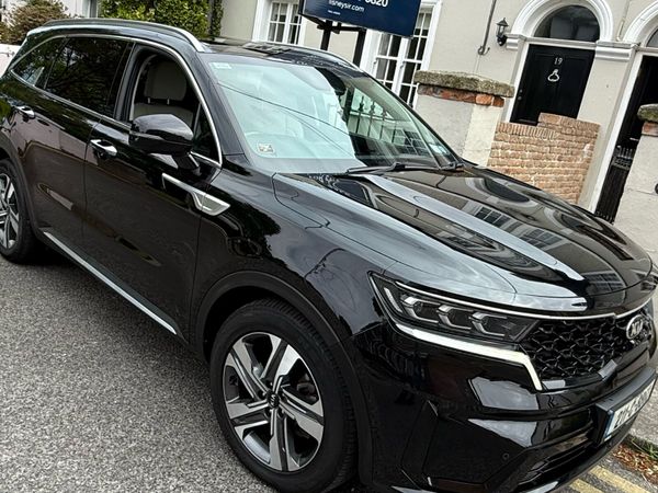 Kia Sorento SUV, Petrol Plug-in Hybrid, 2021, Black