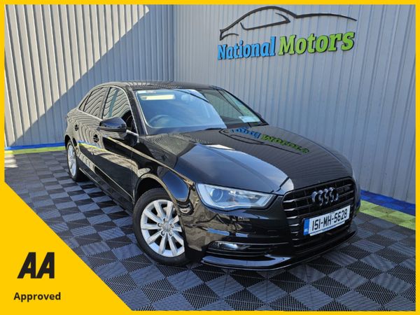 Audi A3 Saloon, Petrol, 2015, Black