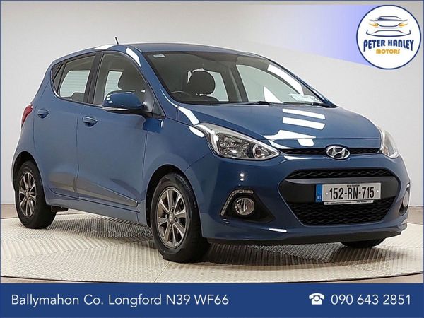 Hyundai i10 Hatchback, Petrol, 2015, Blue