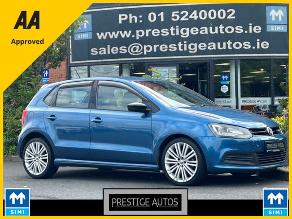 Volkswagen Polo Hatchback, Petrol, 2014, Blue