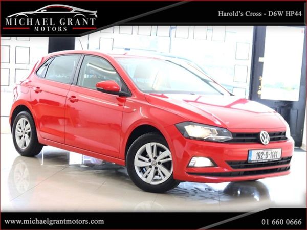 Volkswagen Polo Hatchback, Petrol, 2019, Red