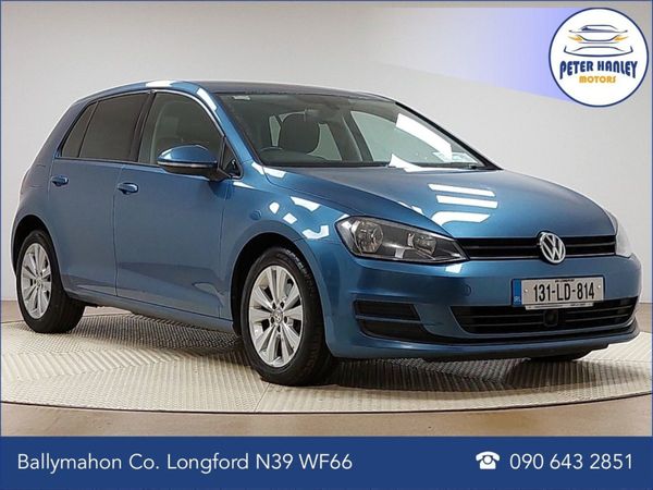 Volkswagen Golf Hatchback, Diesel, 2013, Blue