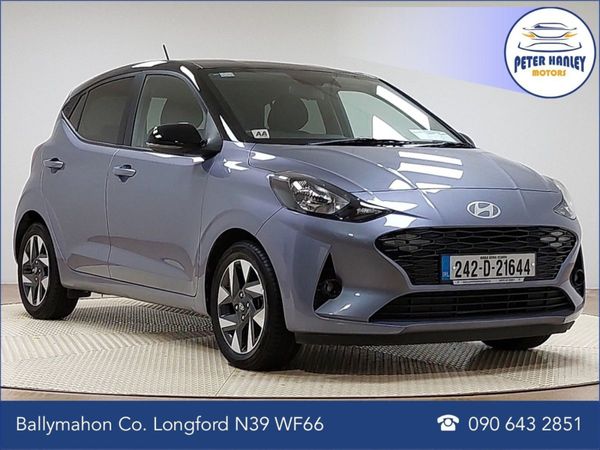 Hyundai i10 Hatchback, Petrol, 2024, Blue