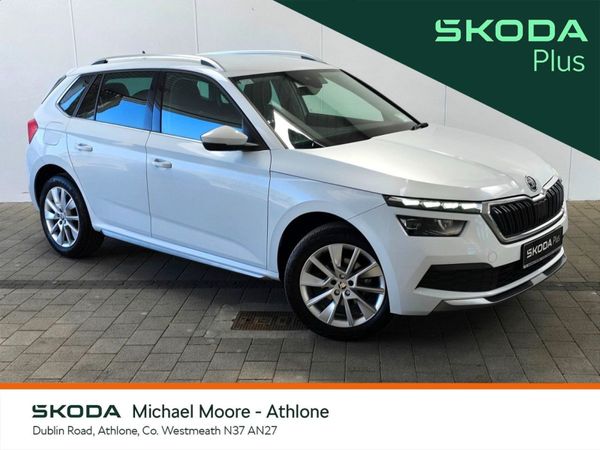 Skoda Kamiq Crossover, Petrol, 2023, White