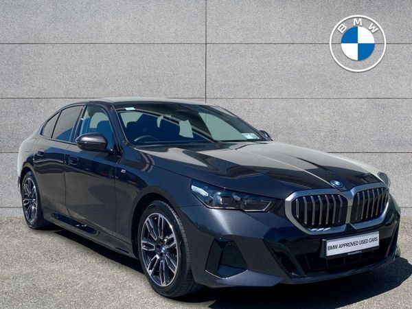 BMW 5-Series Saloon, Petrol Plug-in Hybrid, 2025, Grey