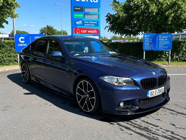 BMW 5-Series Saloon, Diesel, 2015, Blue