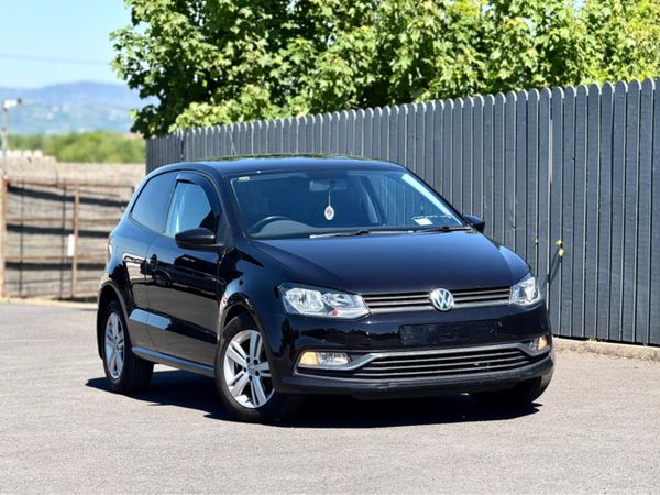 Volkswagen Polo Hatchback, Petrol, 2016, Black