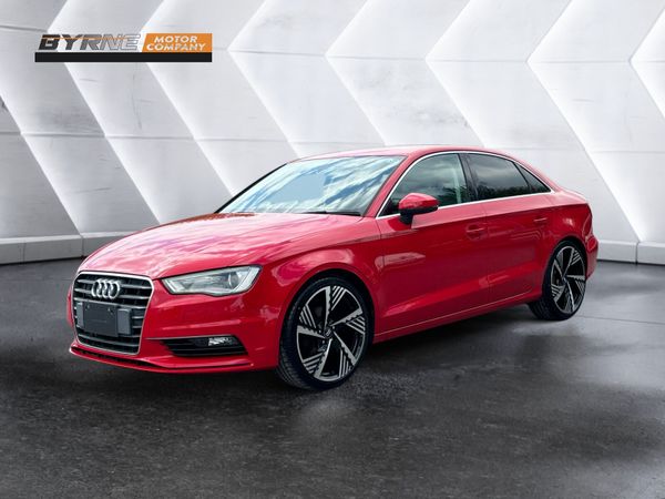 Audi A3 Saloon, Petrol, 2014, Red