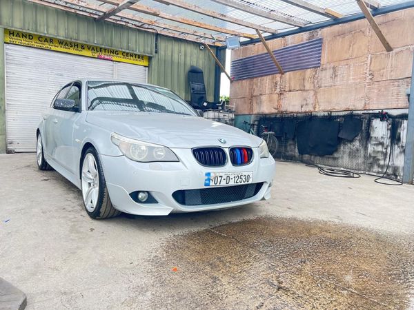 BMW 5-Series Saloon, Diesel, 2007, Silver