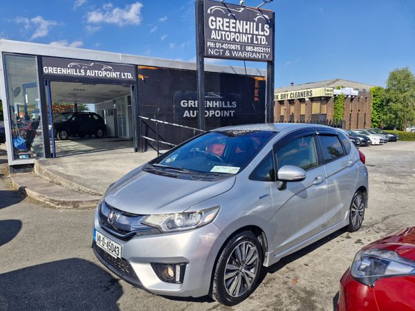 Honda Fit Hatchback, Petrol Hybrid, 2014, Silver