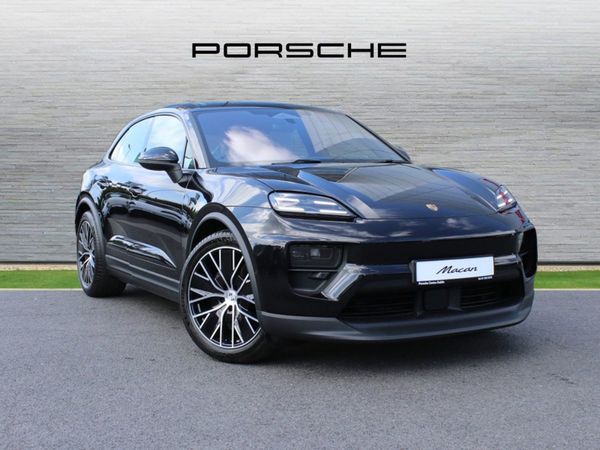 Porsche Macan SUV, Electric, 2025, Black