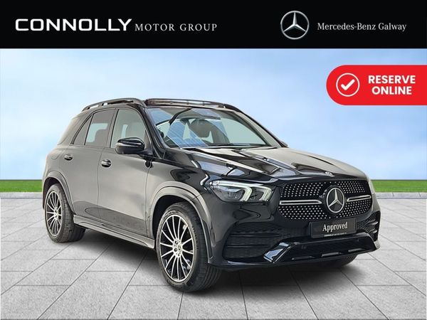 Mercedes-Benz GLE SUV, Diesel Plug-in Hybrid, 2022, Black