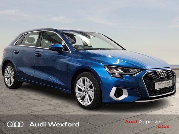 Audi A3 Hatchback, Petrol Plug-in Hybrid, 2021, Blue
