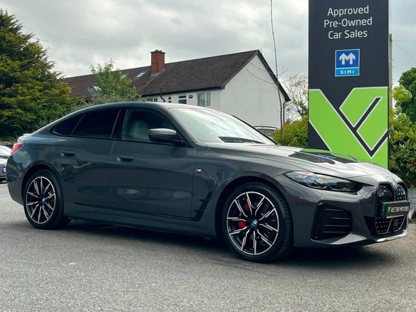 BMW i4 Hatchback, Electric, 2022, Grey