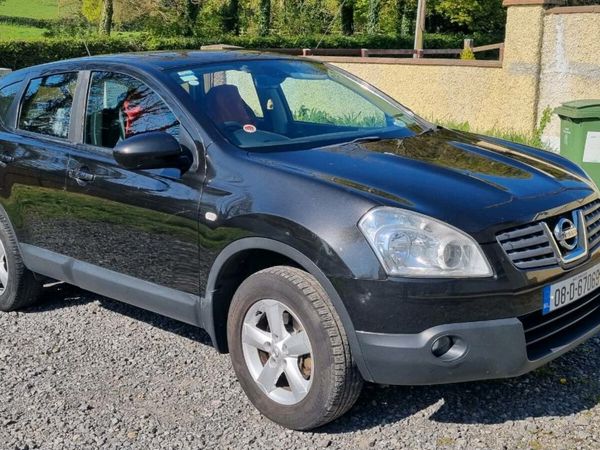Nissan Qashqai Hatchback, Diesel, 2008, Black