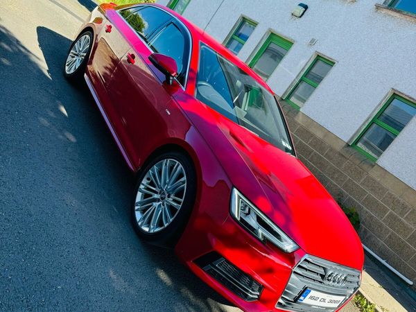Audi A4 Saloon, Diesel, 2016, Red