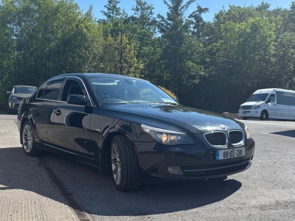 BMW 5-Series Saloon, Diesel, 2008, Black