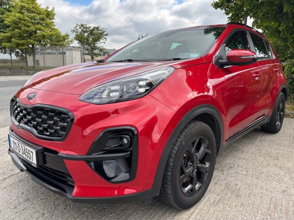 Kia Sportage MPV, Diesel Hybrid, 2021, Red