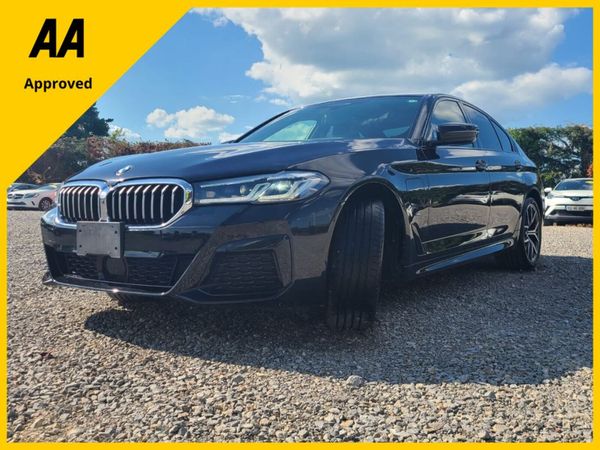 BMW 5-Series Saloon, Petrol Plug-in Hybrid, 2021, Black