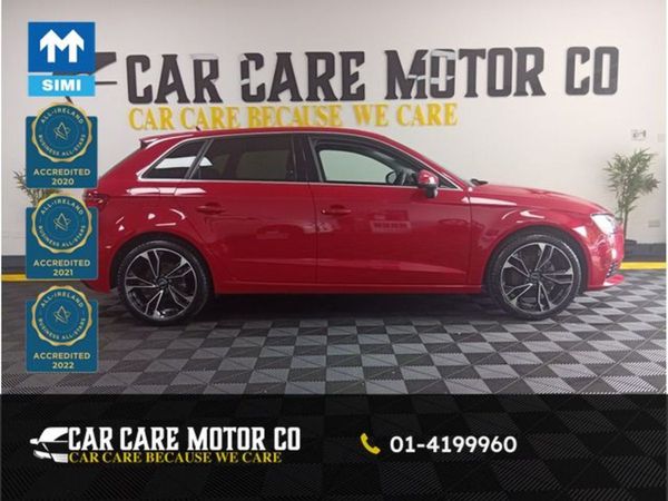 Audi A3 Hatchback, Petrol, 2017, Red