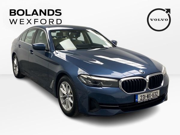 BMW 5-Series Saloon, Diesel, 2023, Blue
