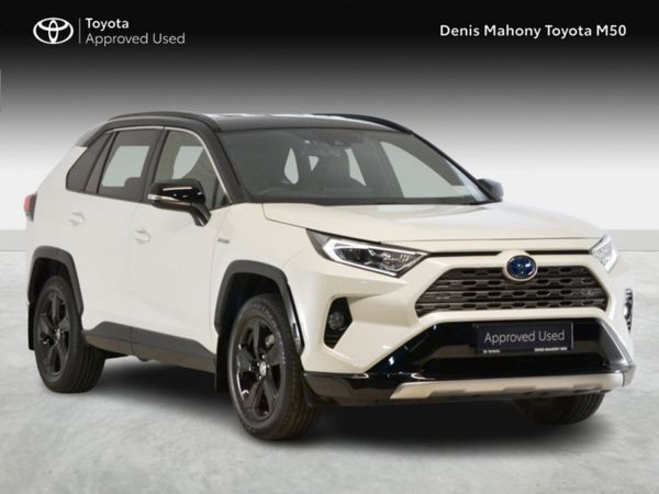 Toyota RAV4 SUV, Petrol Hybrid, 2022, White