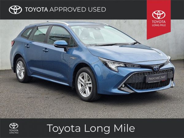 Toyota Corolla Estate, Petrol Hybrid, 2021, Blue