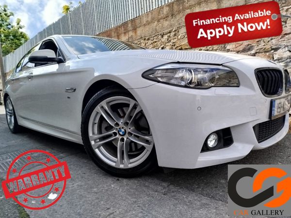 BMW 5-Series Saloon, Diesel, 2015, White