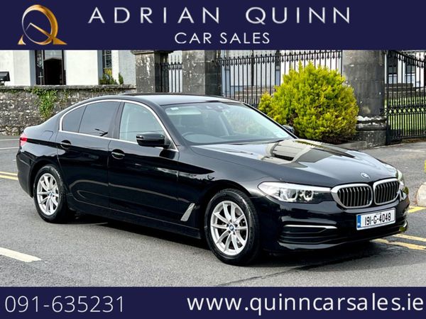 BMW 5-Series Saloon, Diesel, 2019, Black