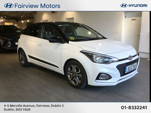 Hyundai i20 Hatchback, Petrol, 2019, White