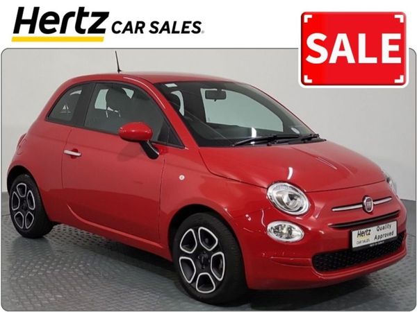 Fiat 500 Hatchback, Petrol, 2023, Red