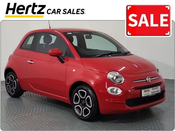 Fiat 500 Hatchback, Petrol, 2023, Red