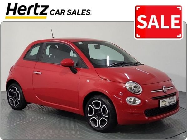 Fiat 500 Hatchback, Petrol, 2023, Red