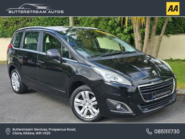 Peugeot 5008 MPV, Diesel, 2015, Black