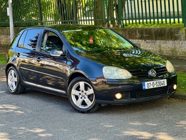Volkswagen Golf Hatchback, Petrol, 2007, Black