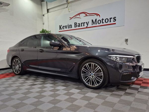 BMW 5-Series Saloon, Petrol Plug-in Hybrid, 2019, Grey