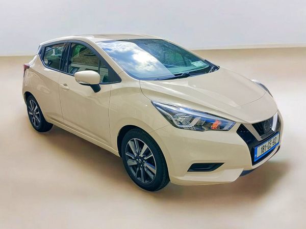 Nissan Micra Hatchback, Petrol, 2018, White