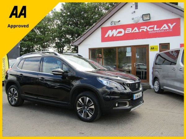 Peugeot 2008 Hatchback, Petrol, 2018, Black