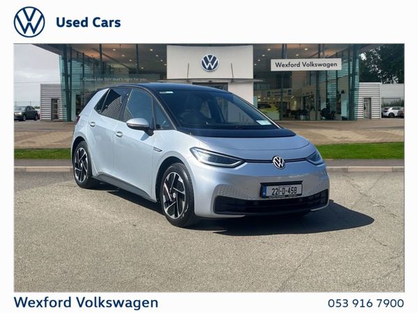 Volkswagen ID.3 Hatchback, Electric, 2022, Grey