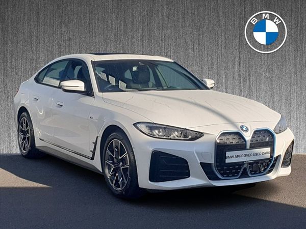BMW i4 Hatchback, Electric, 2022, White