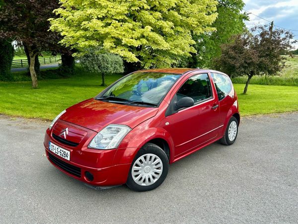 Citroen C2 Hatchback, Petrol, 2007, Red